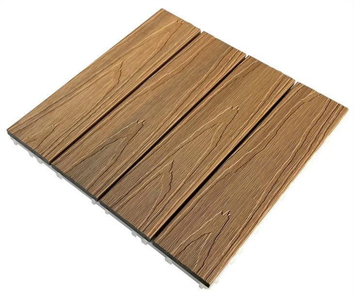 teak WPC decking tiles_